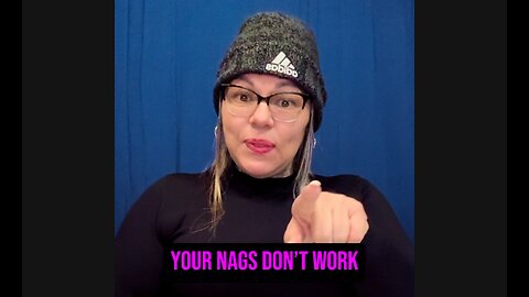 🚨Your Nags Don’t Work 😂 #ASL #deaf #realtalk #signlanguage