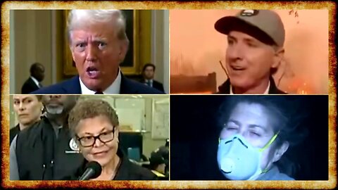 Trump and Newsom TRADE BLOWS Over Fires, Bass FACES THE MEDIA, CANCELED Insurance Hurts Homeowners