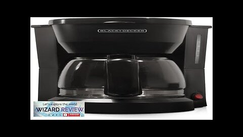 BLACK+DECKER 5-Cup Coffeemaker Black DCM600B Review