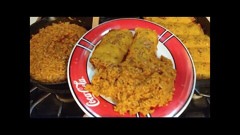 CHEATERS ENCHILADAS $5 FEEDS 4 🌯🍚 EASY HOMEMADE ENCHILADA SAUCE AND RICE RECIPE