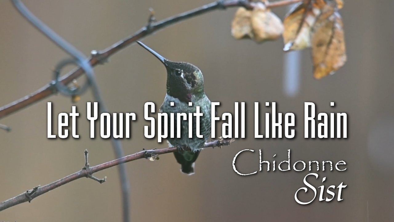 Chidonne Sist - Let Your Spirit Fall Like Rain - Gospel Music Video
