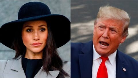 ‘The whole of Britain was laughing’: Trump takes a swipe at Meghan Markle