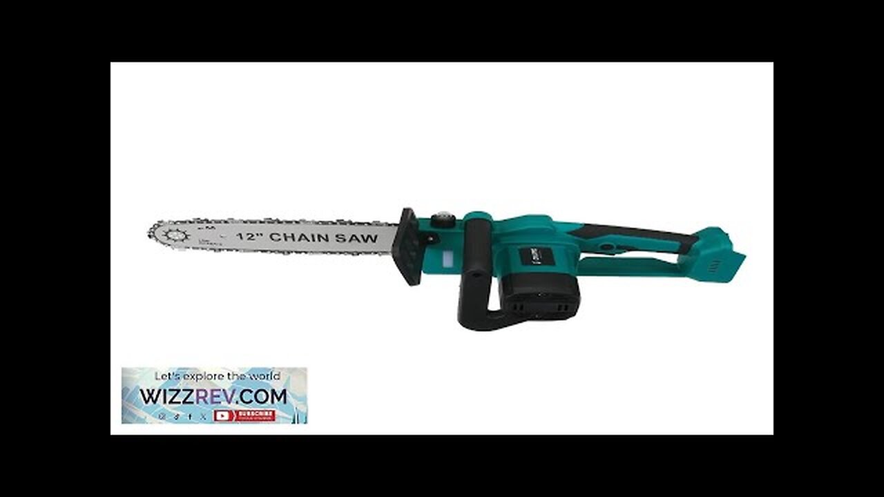 Drillpro 12 Inch Brushless Electric Chainsaw Cordless High Power 4000-5999W Speed 6800rpm Review