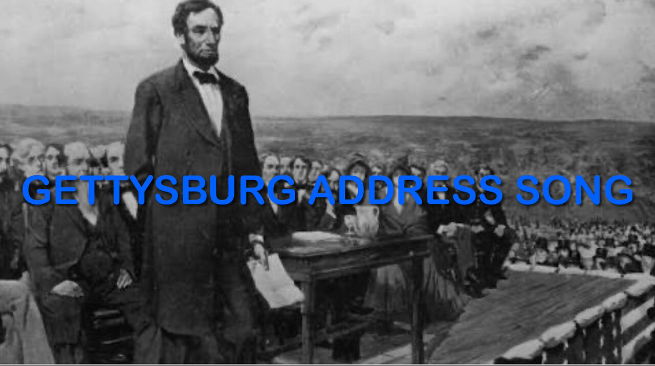 Gettysburg Address Song - Official Music Video