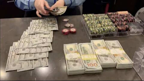 My BIGGEST WIN Ever! Opponent Rips For 2x Pot! We Have Top Set! 25/50/100! Poker Vlog Ep 339