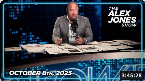 WEDNESDAY LIVE: Texts Show Charlie Kirk Feared For His Life Day Before Death, Trump Greenlights Bombing Of Russia, & Democrats Falsely Claim 47 Planning To Cancel 2026 Midterms! PLUS, Patrick Bet-David & Elijah Schaffer Joins Alex Jones In This Mu