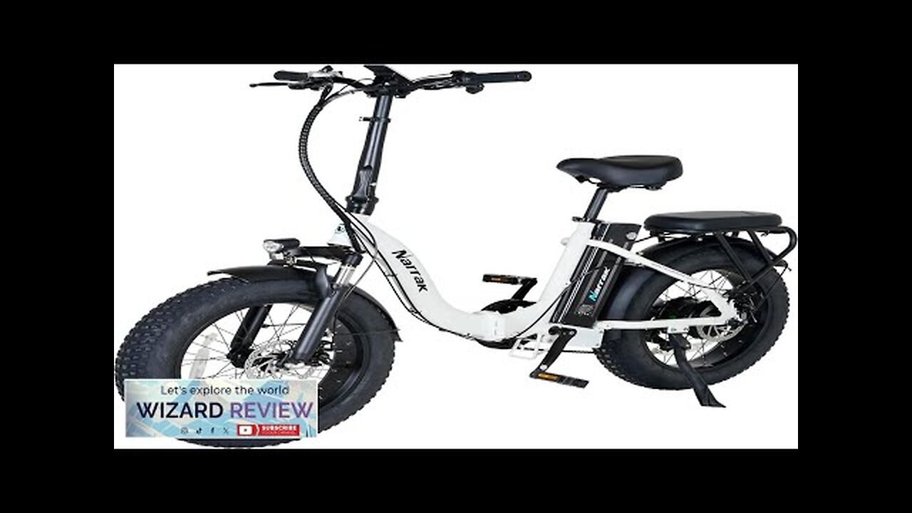 Fat Tire Folding Electric Bike 48V & 624Wh Lithium Removable Battery Peak Review