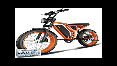 Electric Bike for Adults1500W 25MPH48V 20AH 20 in Fat Tire Ebike Electric Review