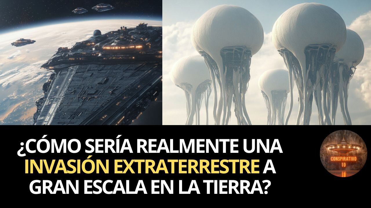 ¿Cómo sería realmente una invasión extraterrestre a gran escala en la tierra?