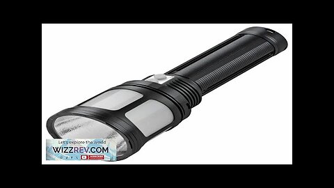 Haikelite HK95 23000LM 1700m Long Range Strong Flashlight Built-in Powerful Battery Type-C Review