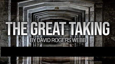 David Webb The Great Taking and How we can Stop it and with James Patrick