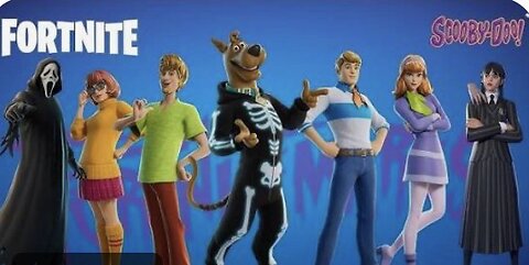 We got Scooby Doo in fortnite now