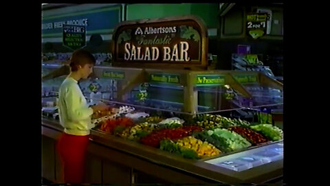 September 29, 1987 - Albertsons Supermarket Commercial