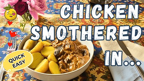 STOP Making Boring Chicken! 🛑 This Creamy Sherry Mushroom "Flavor Bomb" is Pure Magic!