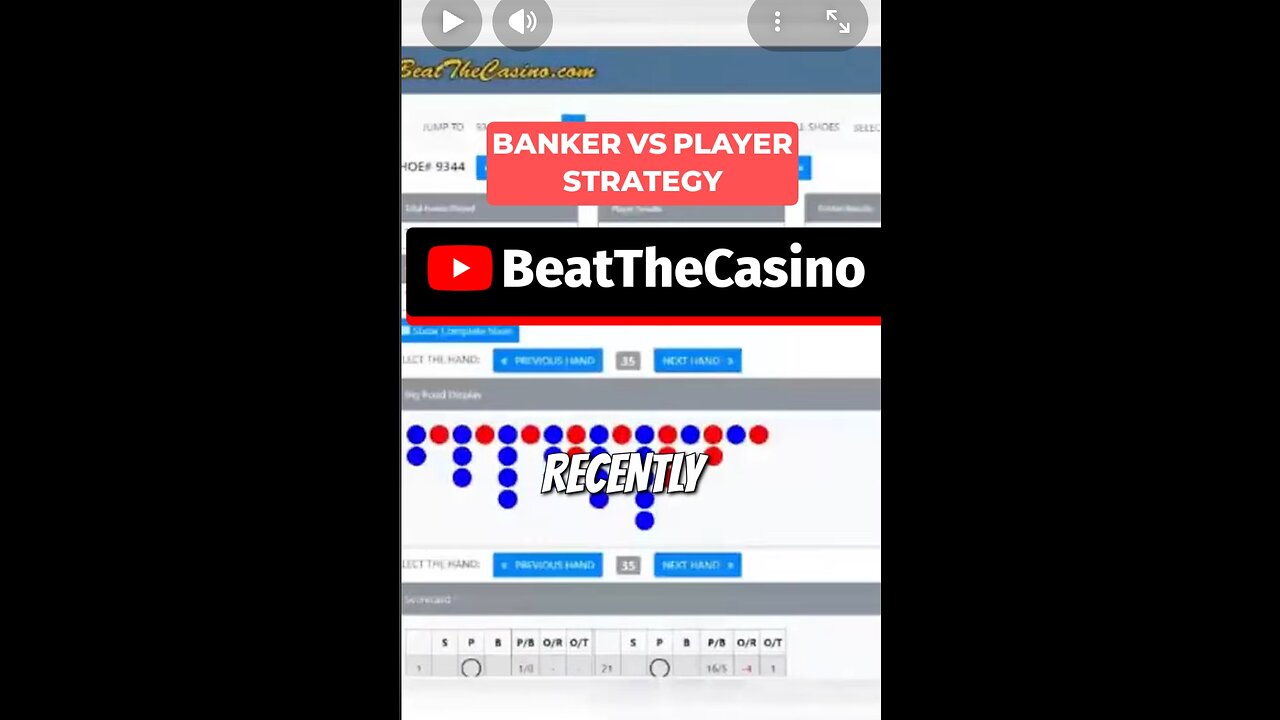 How to Win Big in Baccarat Strong Side Bets are the Biggest Money Maker in Baccarat #baccarat