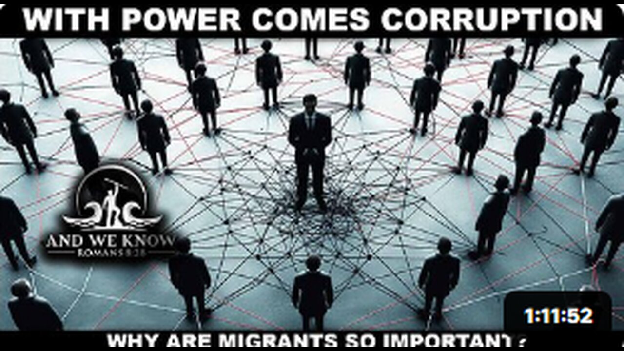 NOaDS 12.1.25 With POWER comes CORRUPTION, Why Migrants are so important, WALZ, MN, Pray!