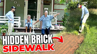 No Power, No Plumbing - Just a POOP BUCKET and a Secret BURIED Under Dirt