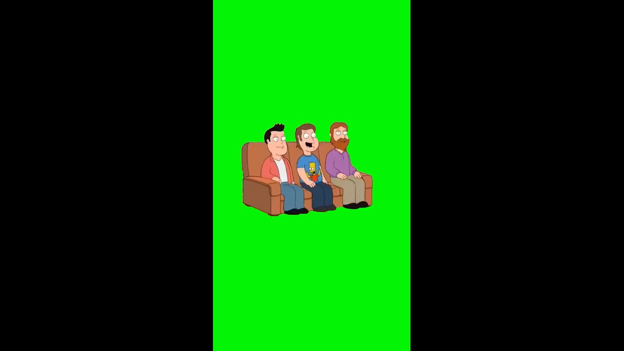 “The Guy Who Watched the Simpsons Back in 1994” Family Guy | Green Screen