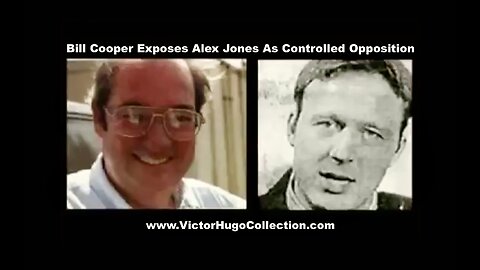 Bill Cooper Exposes Never Jew Alex Jones As Judas Goat Alt News Media Controlled Opposition