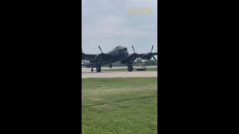 Lancaster bomber at EAA AirVenture Oshkosh 2024