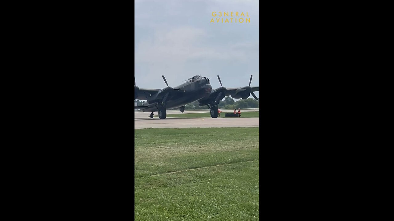 Lancaster bomber at EAA AirVenture Oshkosh 2024