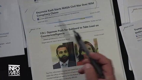 OFFICIAL COVER-UP EXPOSED: Kash Patel SCREAMED At Tulsi Gabbard During Cabinet Meeting