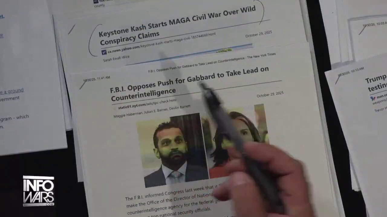 OFFICIAL COVER-UP EXPOSED: Kash Patel SCREAMED At Tulsi Gabbard During Cabinet Meeting