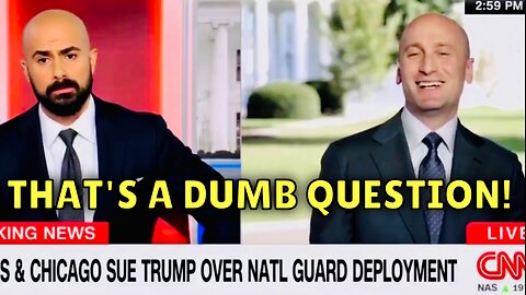 Stephen Miller Gives a POW!💥 RIGHT in the KISSER to CNN Host!