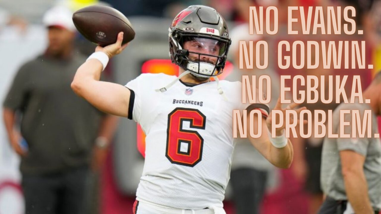 It doesn't matter who Baker Mayfield is throwing to, he just continues playing at an MVP-like level