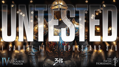 UNTESTED King David, Faith and Ephesian Armor in action Men's Bible Study #jesus #remnant