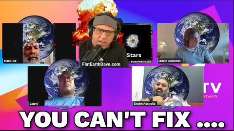 [Flat Earth Dave Interviews 2] Special Edition Of World Edition. 4 GLOBE HEADS [Oct 30, 2024]