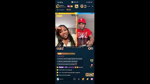 TOMI K ASKING NOCAP ABOUT HIS CREDIT FINANCES AND BUSINESS LINED PK BIGO LIVE