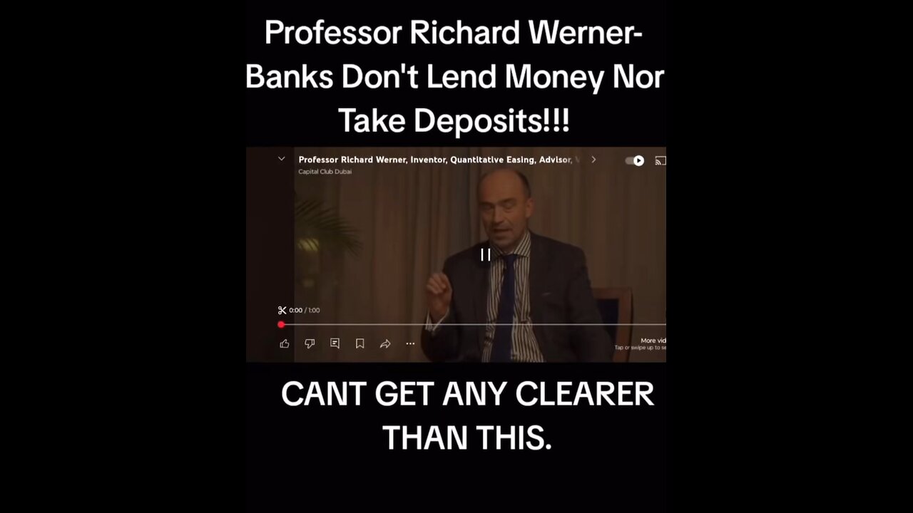 Banks Don’t Lend Money!