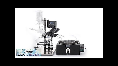 VEVOR 5L Rotary Evaporator RE-501 lab Evaporator Rotary Vacuum Evaporator Digital Controller Review