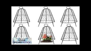 VEVOR Chicken Wire Cloche 6 Packs 12.2" Diameter x 20" Height Plant Review