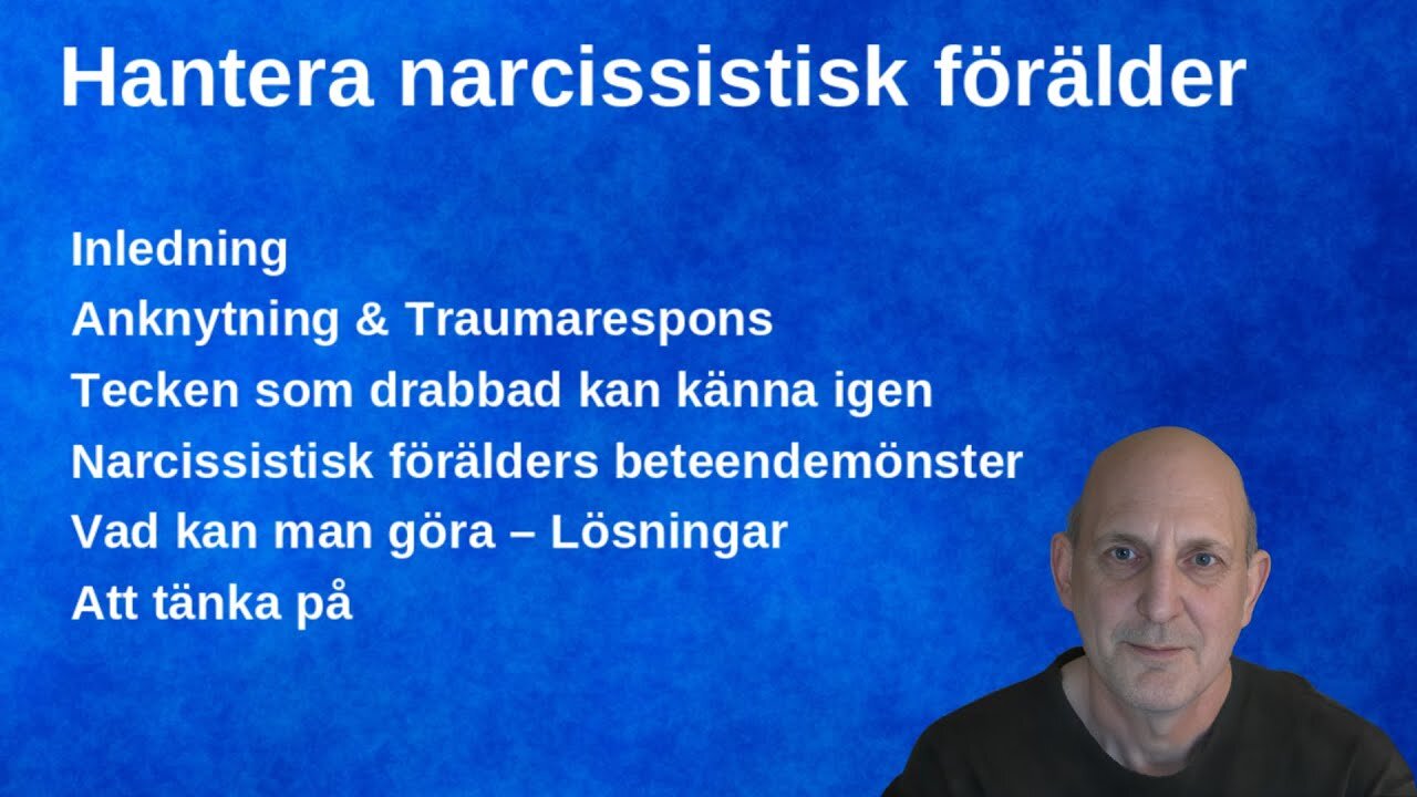 Hantera narcissistisk förälder- Insikter & att tänka på