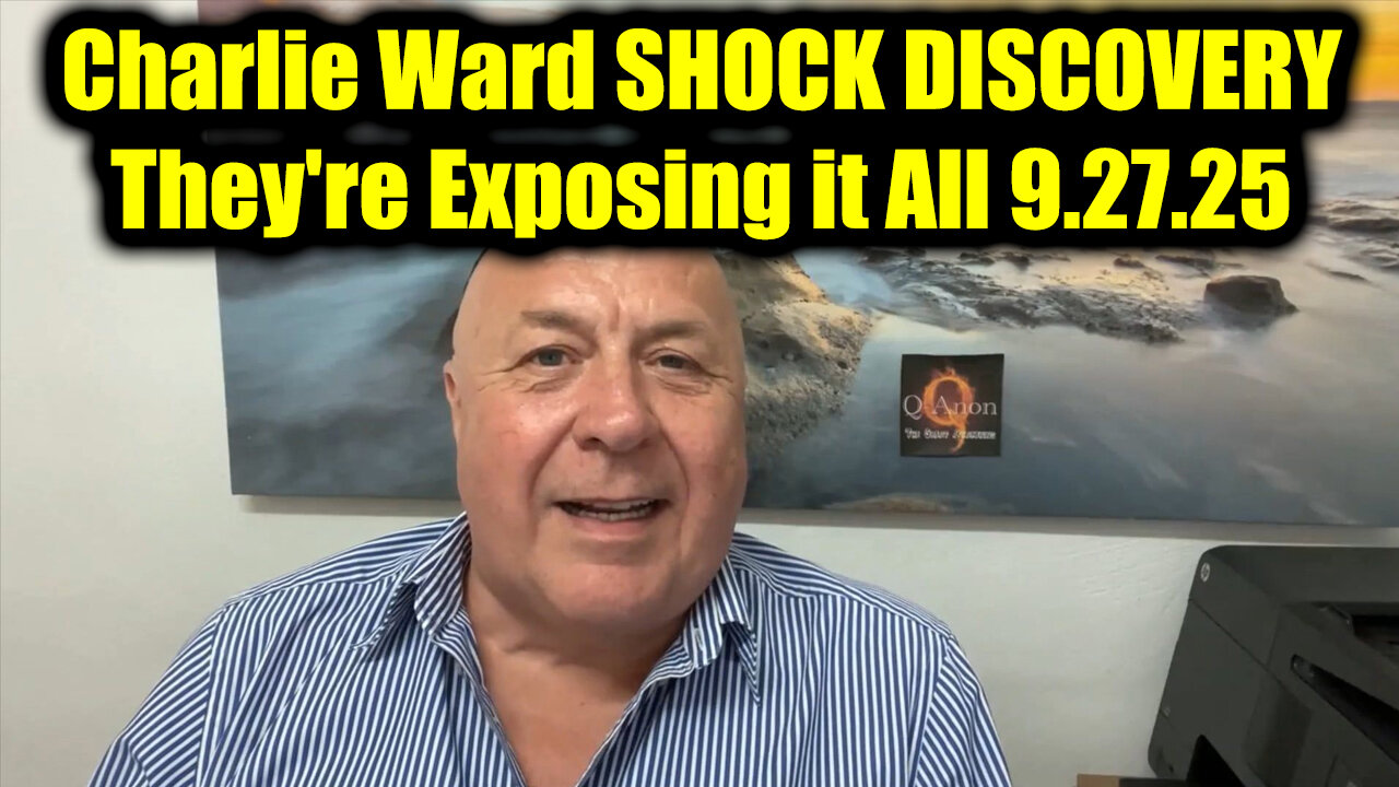 Charlie Ward SHOCK DISCOVERY 9.27.25 - They're Exposing it All!