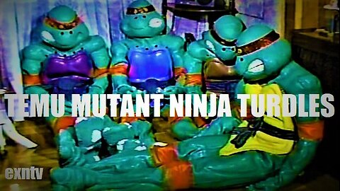 Adolescent, Malformed, Martial Arts Warriors Of Kek: The Movie 1989! Temu Mutant Ninja Turtles!