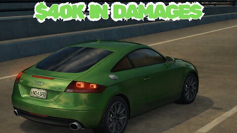 Using My Audi TT To Cost $40K In Damages To The State