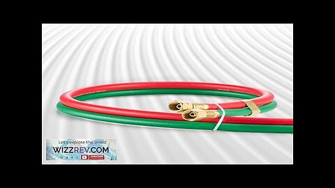 Oxygen Acetylene Hose 1/4-Inch x 50FT T Grade Hose 300PSI Max Working Review