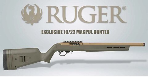 Exclusive Ruger 10/22 Magpul Hunter 22LR