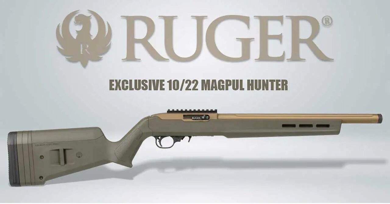 Exclusive Ruger 10/22 Magpul Hunter 22LR