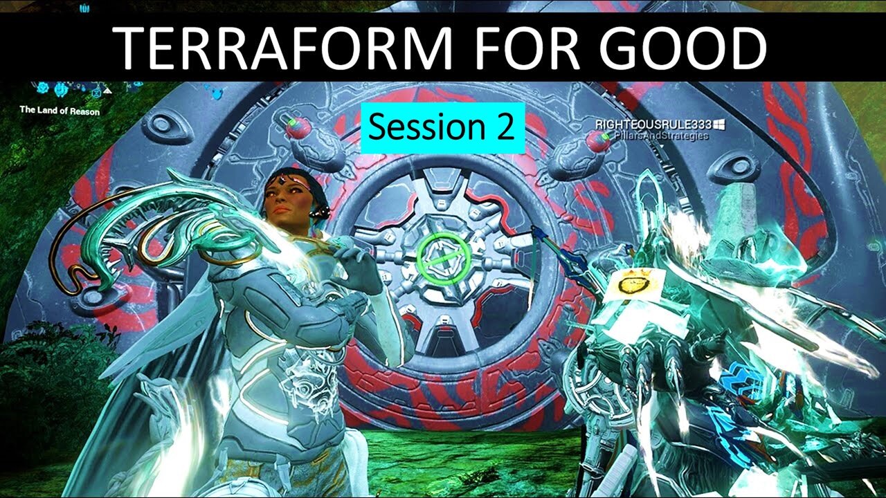 Warframe Dojo: Kingdom Terraforming Session Land of Reason Part 2 #warframe #dojo #terraforming