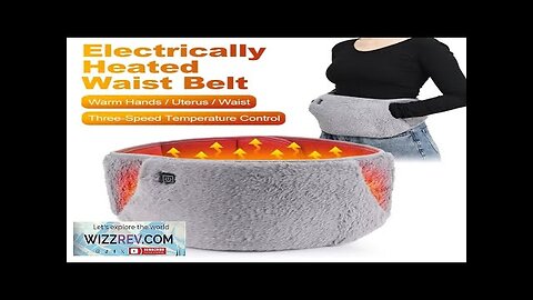 Heated USB Waist Belt 3 Adjustable Temperatures Warm Waist Belt Electric Heating Review