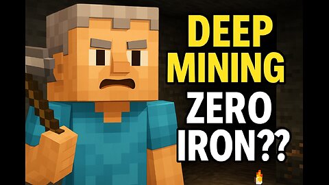 Deep Mining, Zero Iron?! (Day 4)