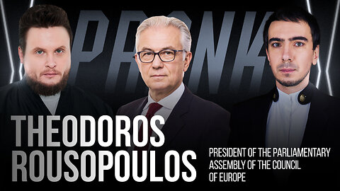 Prank with President of the Parliamentary Assembly of the Council of Europe Theodoros Rousopoulos