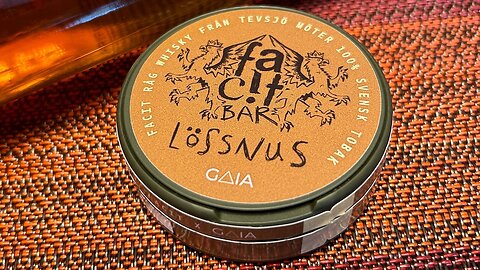 Gaia x Tevsjö Destilleri Whisky Lös (Limited Edition) Snus Review