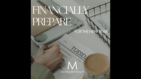 Financially Preparing for the new year Advice from a Real Estate Agent