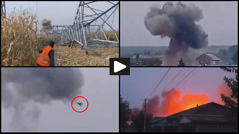 Sumy region: Russian Geran-2 UAV-s attack on Ukrainian energy infrastructure