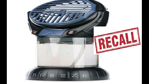 IcyBreeze cooling fan recalled may catch fire 